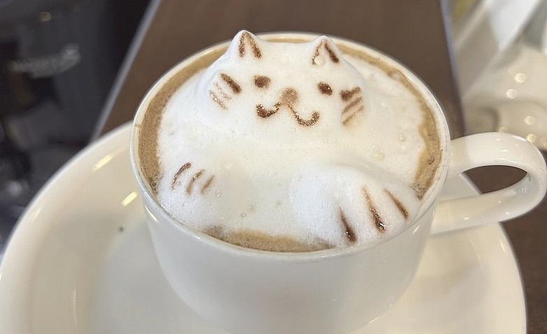 ラテアートにチャレンジしました！