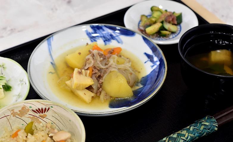 皆様で作った定食