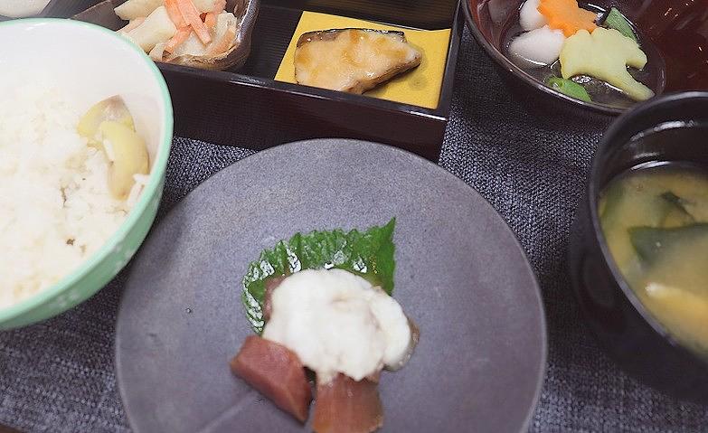 「イベント食」～山かけマグロと秋の味覚～