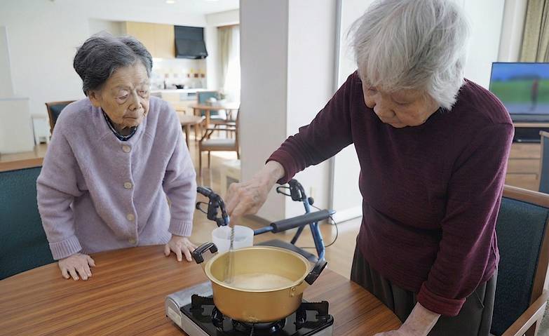 おいしくできたきなこプリン！