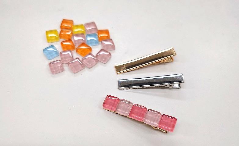 モザイクタイルでアクセサリーを作ろう！