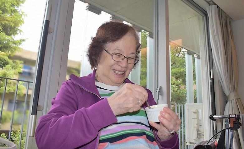 手作りアイスクリーム！