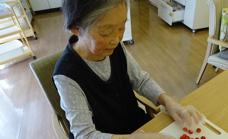 ジャム作りに向けた下ごしらえの時間