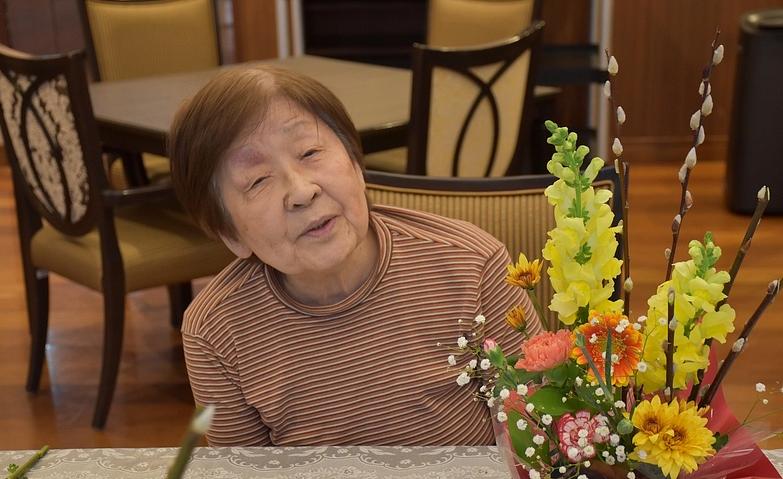 今月のフラワーアレンジメント