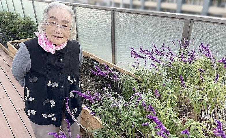 季節の花に癒されて