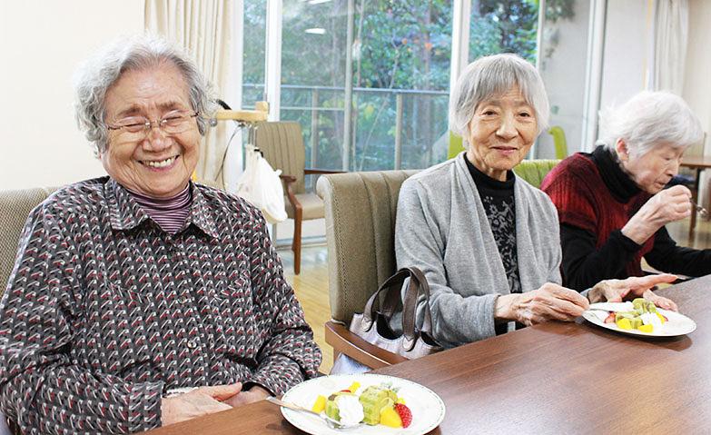 スペシャルケーキにうっとり