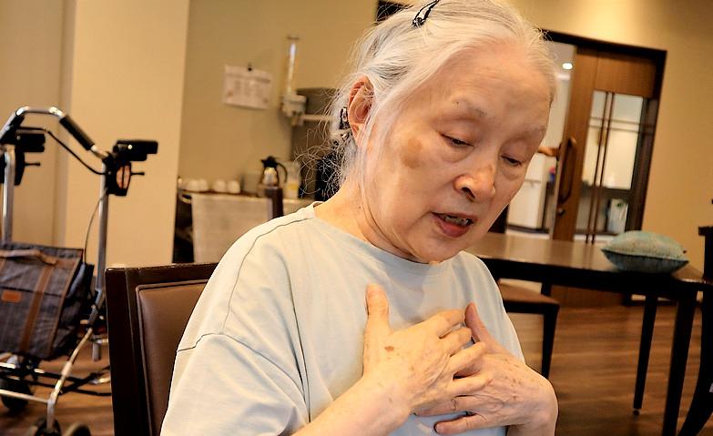 心を込めて歌います