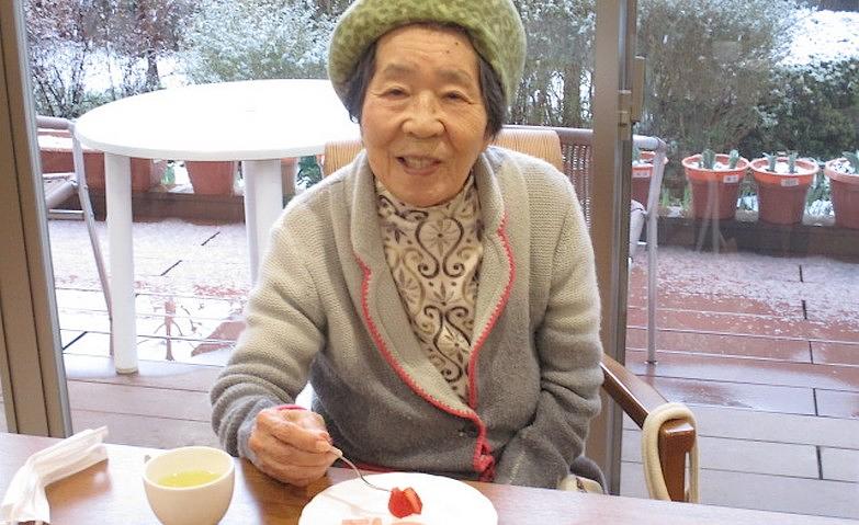 雪景色のひな祭り