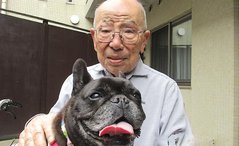 犬とのふれあい
