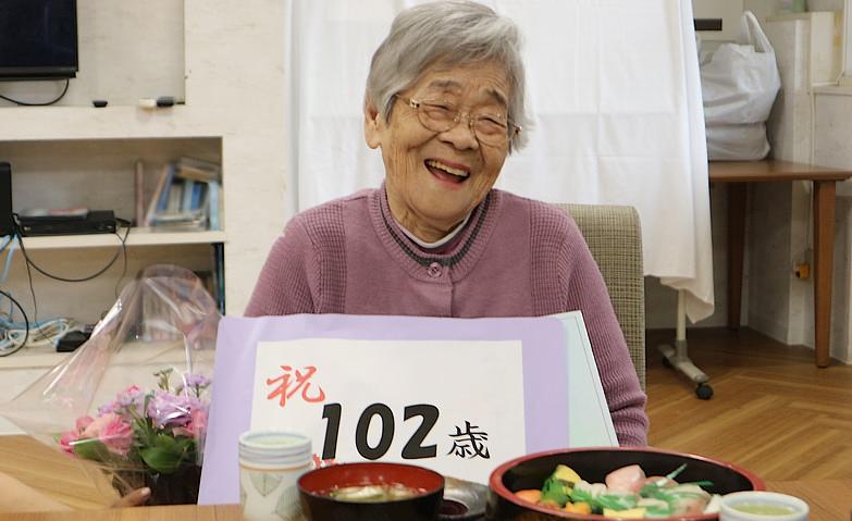 102歳のお誕生日
