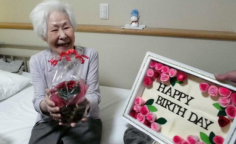 102歳、おめでとうございます！			