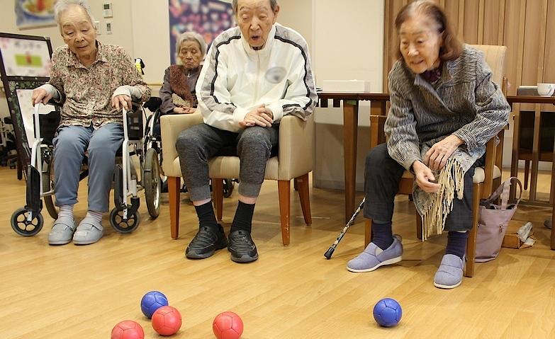 ボッチャ大会に向けて
