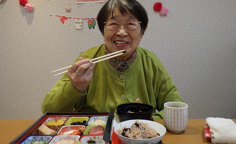 お正月にお節を