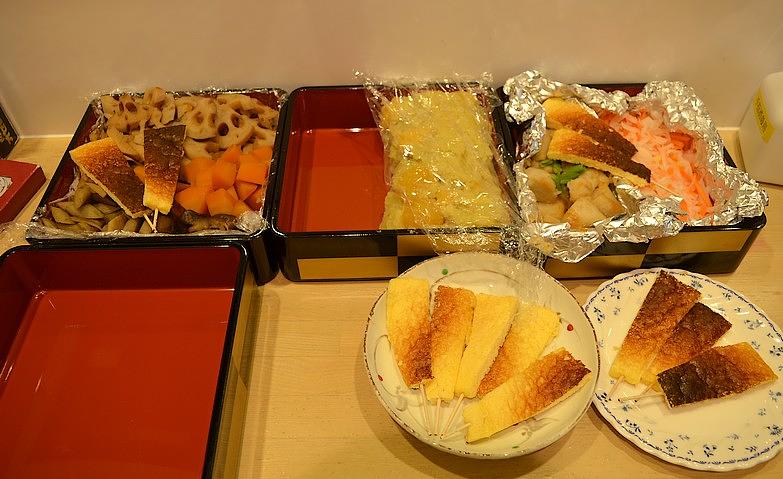 完成！オリジナリティあふれるおせち