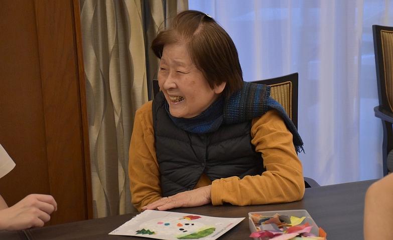 和紙の貼り絵教室！