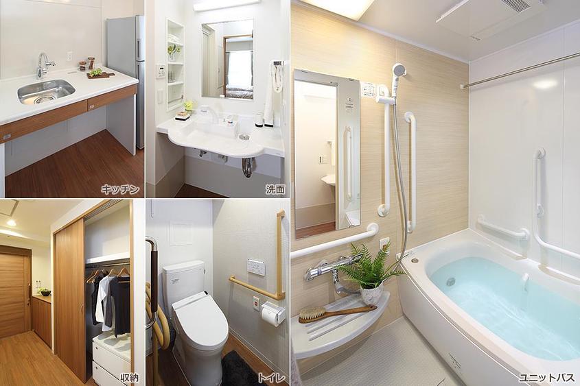 B2タイプ居室設備イメージ