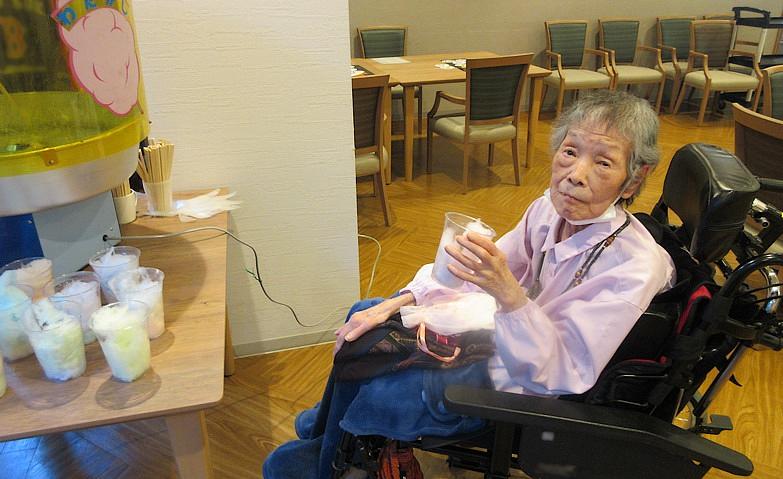 秋祭り！～綿菓子～