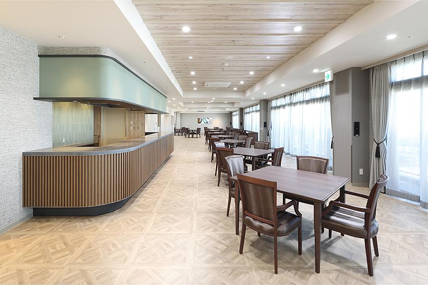 9F ダイニングルーム兼機能訓練室