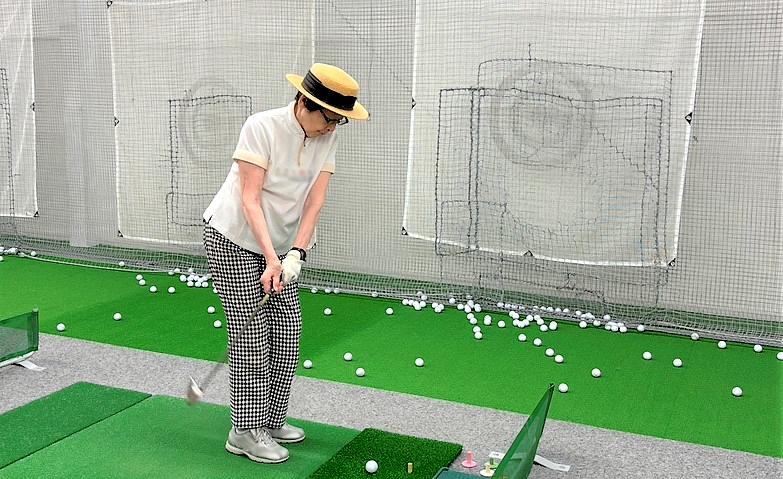 ナイスショットで気分爽快