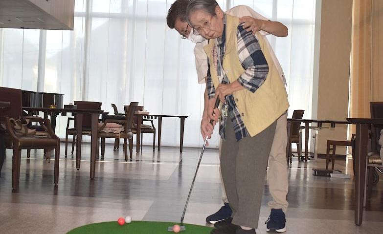 パターゴルフに挑戦！