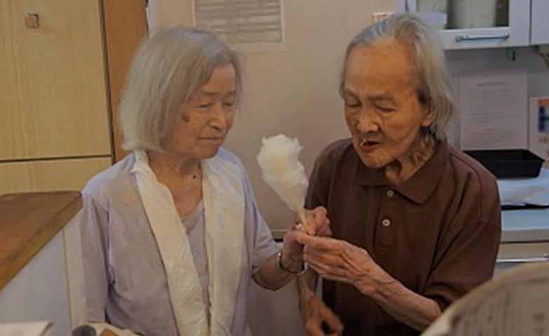 仲良く半分こ～綿あめ～