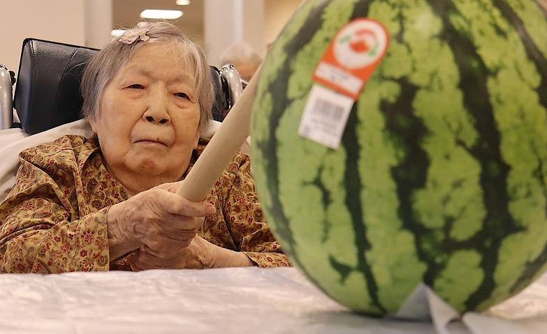 スイカにパワーを！