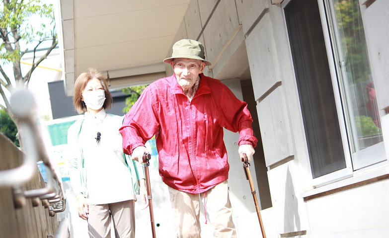 涼しい風を感じながらお散歩