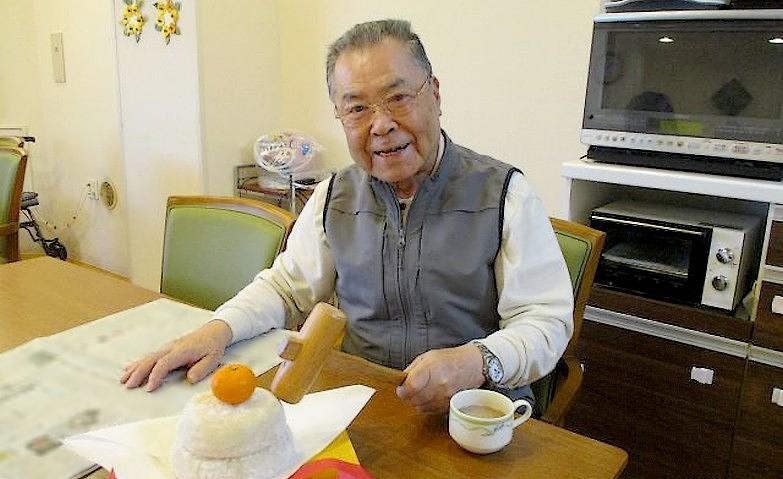鏡開きでいい音を