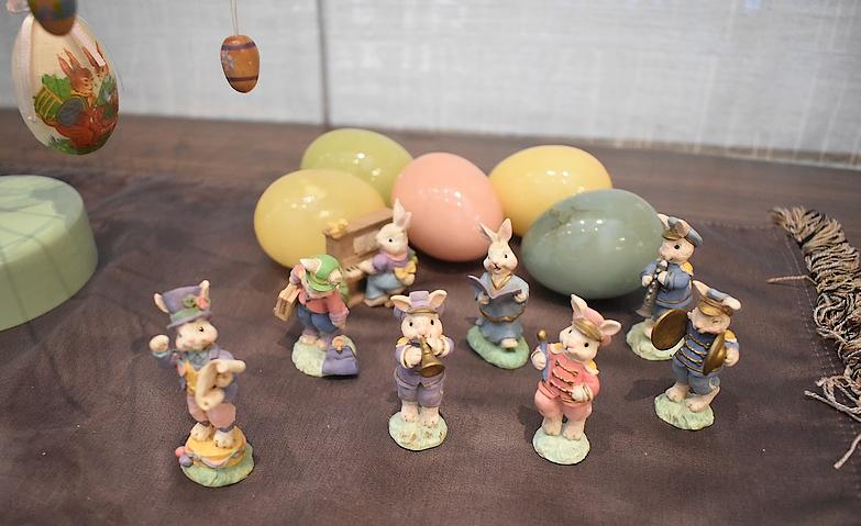 春を彩る飾りつけ