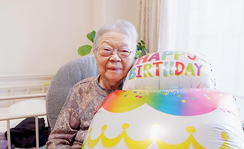 お母様に感謝！お誕生日！