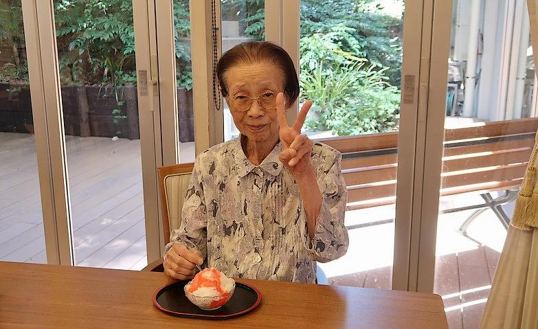 夏にぴったり！フワフワかき氷