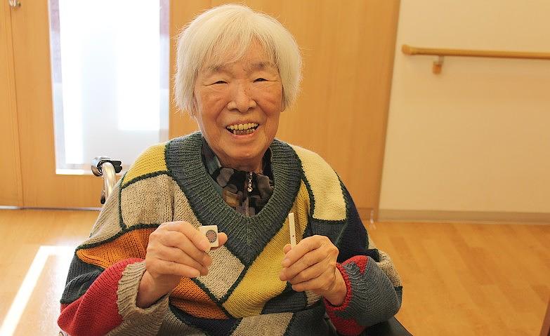 アプリでトレーニング中