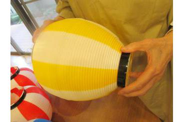 夏祭り準備 その3「提灯の飾り付け」画像2