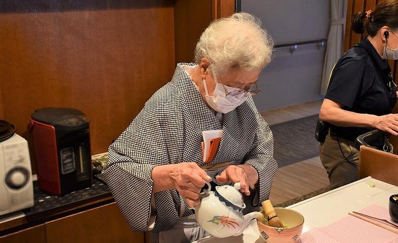 今日は着物で！