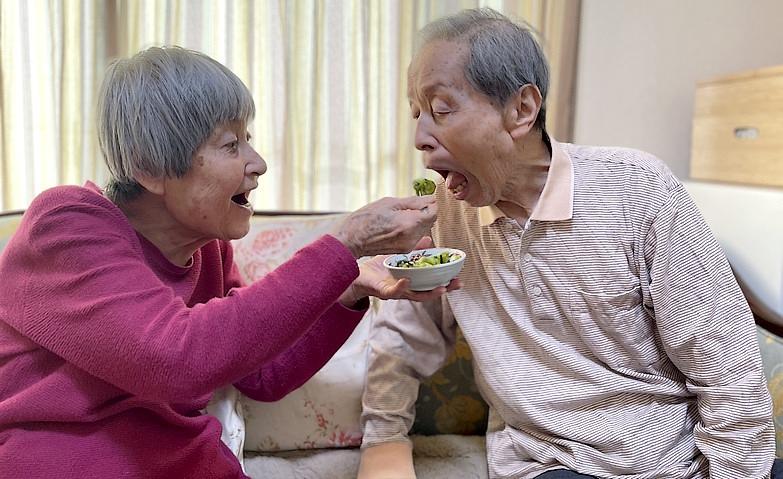 奥様の手料理を堪能