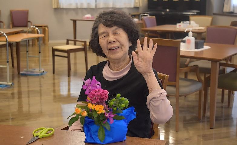 「やっぱりお花きれいやね～」