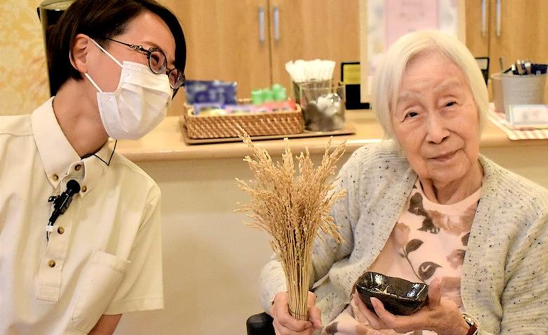 「くらら上井草米」を収穫しました！