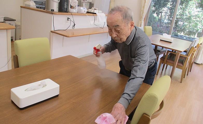 お掃除名人の誕生!?