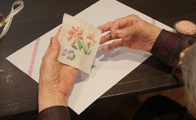 手芸に挑戦しました！			