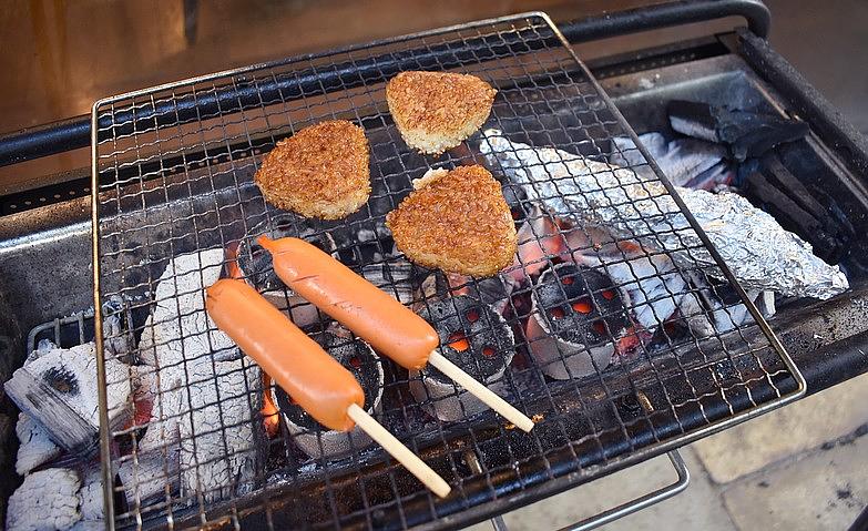 「炭火の日」～焼きおにぎり～