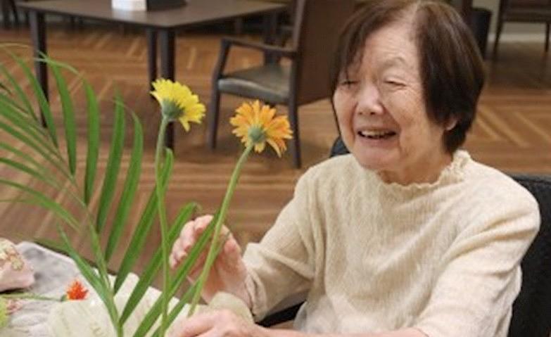 8月のフラワーアレンジメント