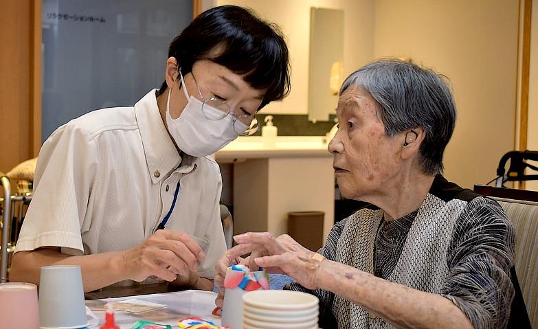 にじみ絵花作り～花編～