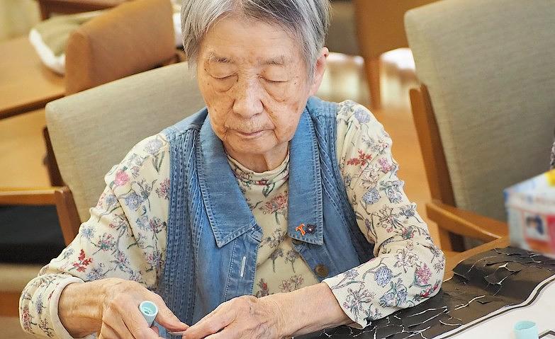 ちぎり絵～夏祭り～