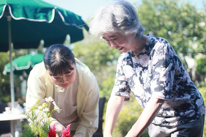 談笑されているご様子