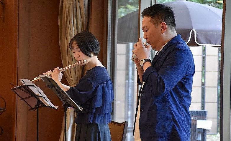 音色に包まれるフルートとオカリナのコンサート
