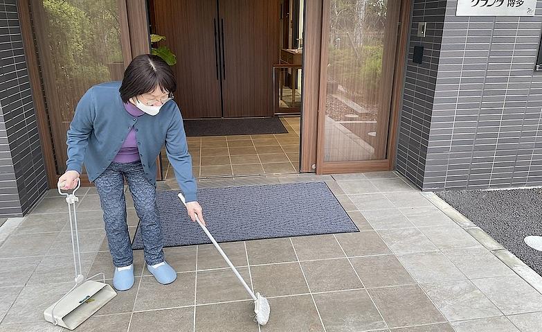 「私がやりますよ」