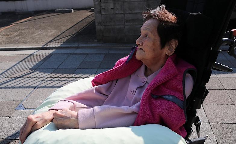 春の陽気を浴びて