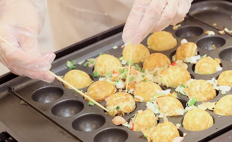 みんなでたのしくたこ焼きパーティー！