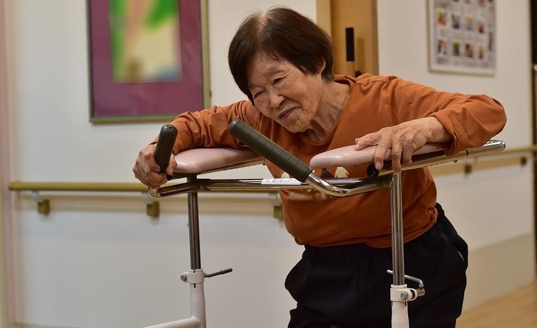 ご自身の足で歩く喜び