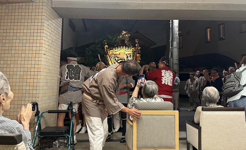 掛け声を合わせて～お神輿～